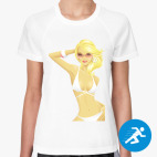 Женская спортивная футболка