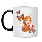 Кружка двухцветная