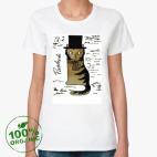 Женская футболка органик