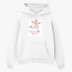 Толстовка худи оверсайз