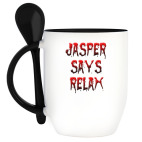 Кружка с ложкой