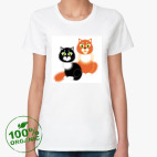 Женская футболка органик