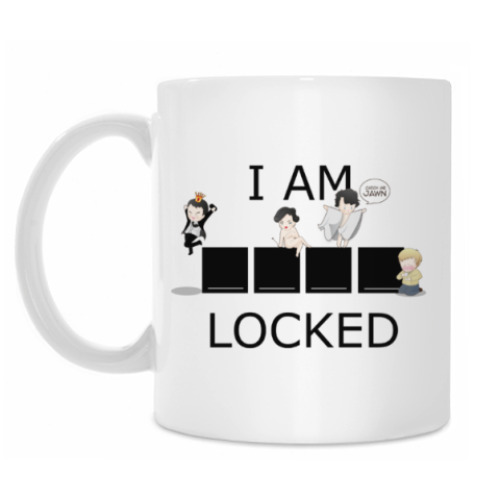 Кружка с принтом I Am Sherlocked