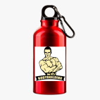 Металлическая бутылка 400 мл UV-DTF