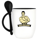 Кружка с ложкой