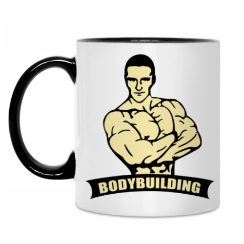 Кружка с принтом Bodybuilding