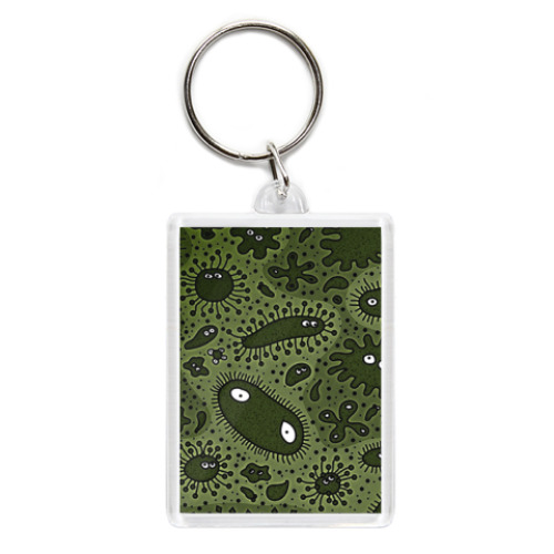 Брелок с принтом   Амебы