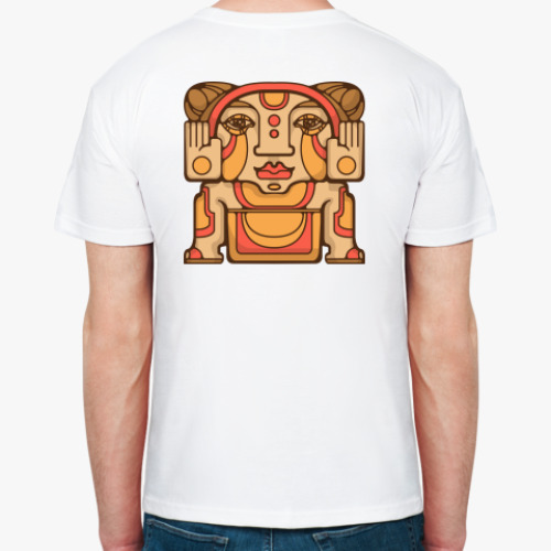 Футболка с принтом Индейцы