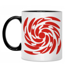 Кружка двухцветная