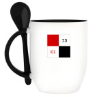 Кружка с ложкой