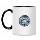 Кружка двухцветная