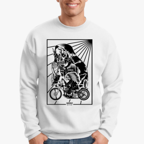 Свитшот с принтом 'Дух поездки'