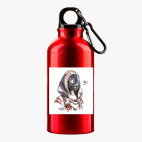 Металлическая бутылка 400 мл UV-DTF