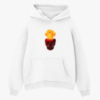 Толстовка худи оверсайз