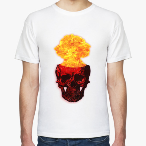 Футболка с принтом Взрыв мозга