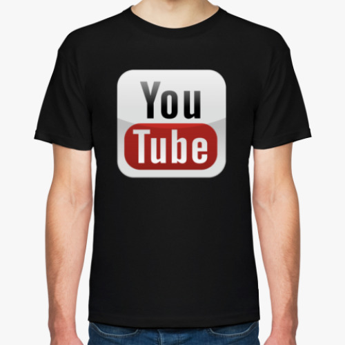 Футболка с принтом YouTube