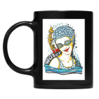 Кружка цветная UV-DTF