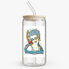 Банка с бамбуковой крышкой