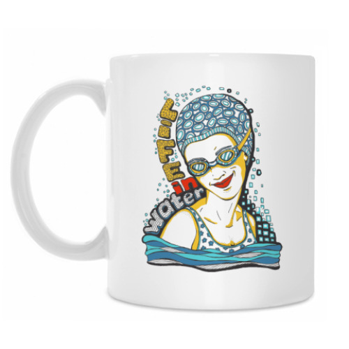 Кружка с принтом LifeInWater