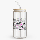 Банка с бамбуковой крышкой