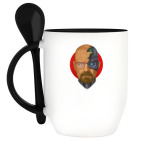 Кружка с ложкой