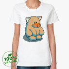 Женская футболка органик