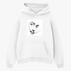 Толстовка худи оверсайз