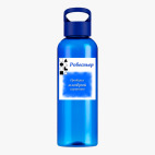 Прозрачная спортивная бутылка