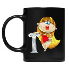 Кружка цветная UV-DTF