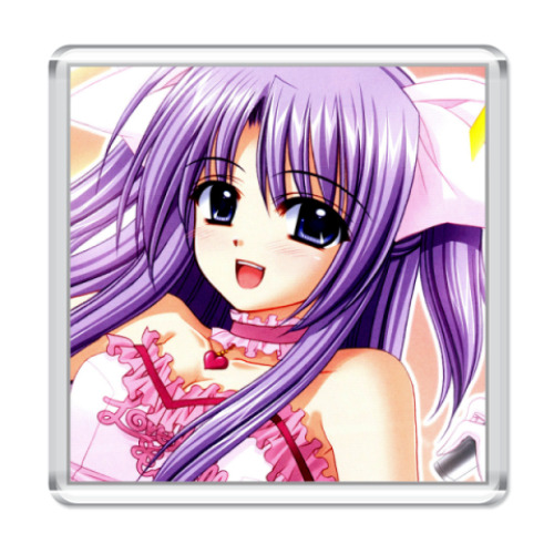 Магнит с принтом  'Happy Anime'