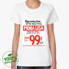 Женская футболка органик