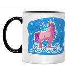 Кружка двухцветная