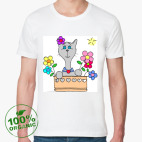 Мужская футболка органик