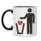 Кружка двухцветная