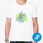 Мужская спортивная футболка