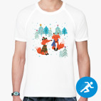 Мужская спортивная футболка