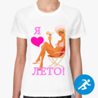 Женская спортивная футболка