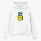 Толстовка худи оверсайз