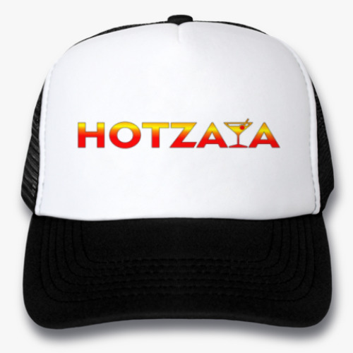 Кепка-тракер с принтом HOTZAYA