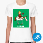 Женская спортивная футболка