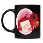 Кружка цветная UV-DTF