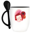 Кружка с ложкой