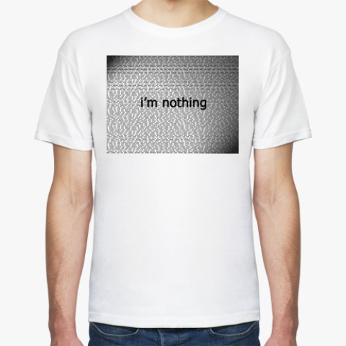 Футболка с принтом I'm nothing