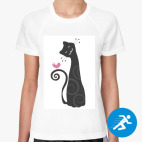 Женская спортивная футболка