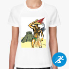 Женская спортивная футболка