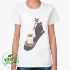 Женская футболка органик