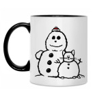 Кружка двухцветная