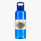 Прозрачная спортивная бутылка