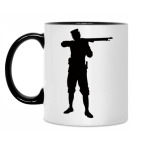 Кружка двухцветная