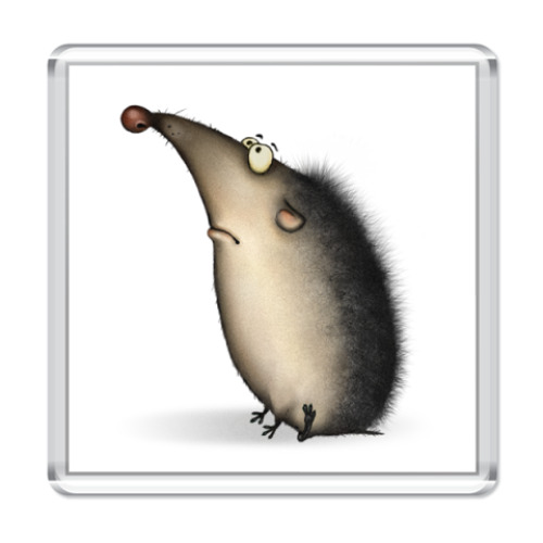 Магнит с принтом  Ёжик